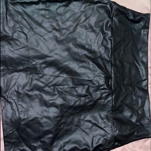 LEATHER SKIRT